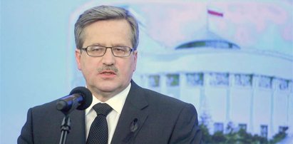 Komorowski chciał zrezygnować z kandydowania