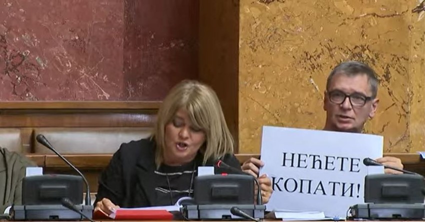 Zasedanje Skupštine o litijumu