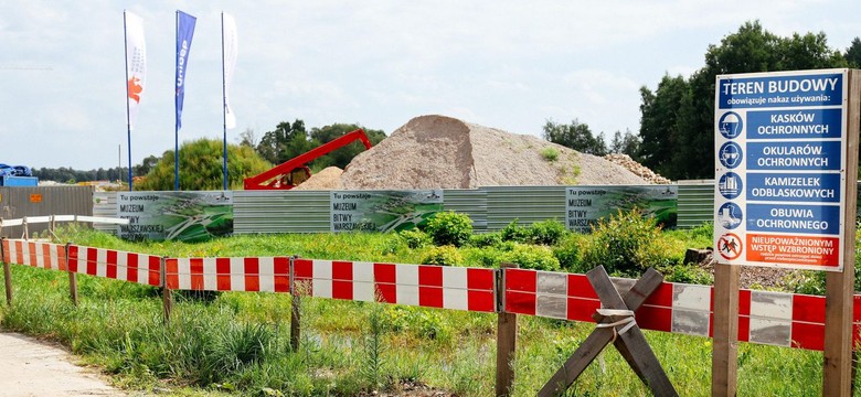 Tak wygląda plac budowy Muzeum Bitwy Warszawskiej 1920 [WIDEO]