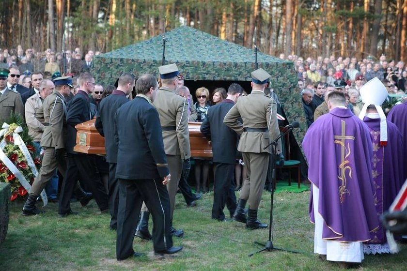 Wypadek na pogrzebie generała  Buka