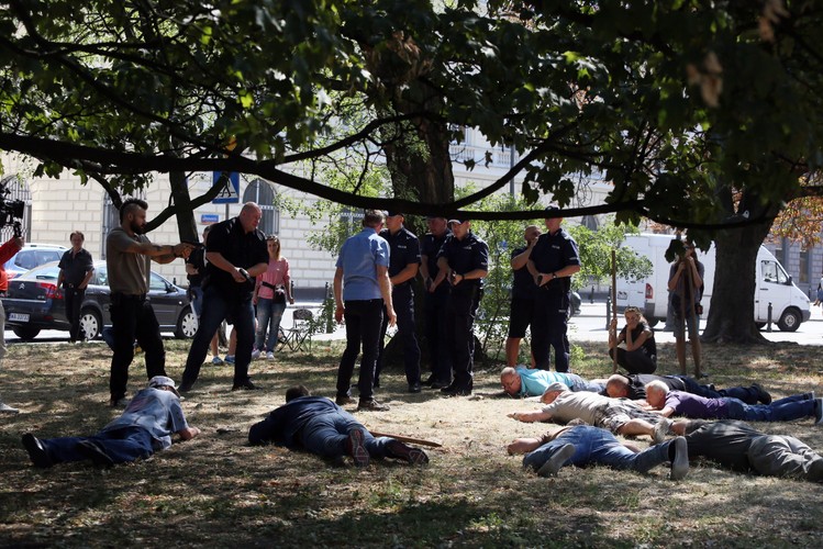 Na planie filmu 'Pitbull. Nowe porządki'