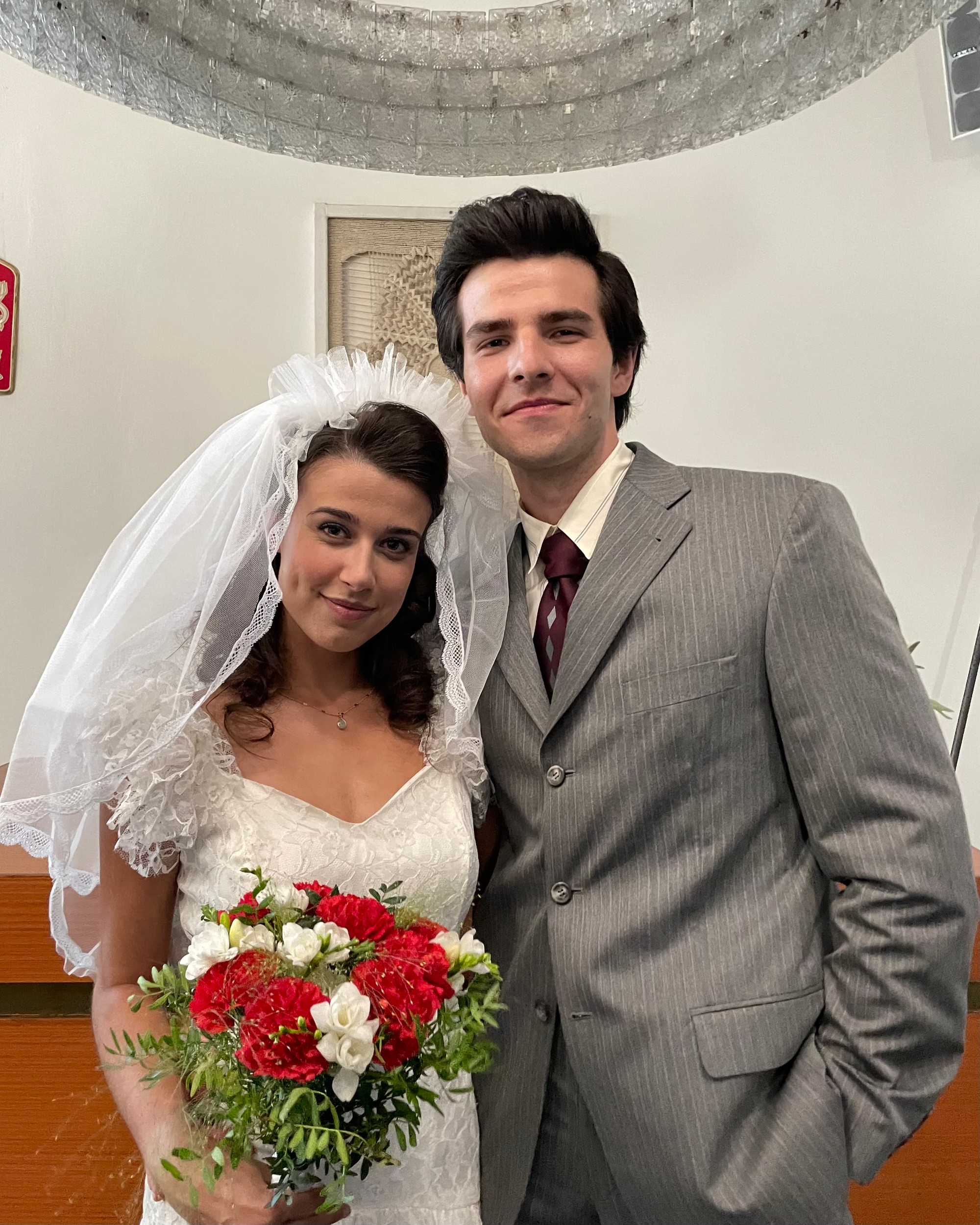 Adriána Brnčalová a Kristián Baran v seriáli Sľub - prvá svadba.
