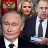 Vladimir Putin sa ćerkama, Sergej Lavrov i Dmitrij Peskov