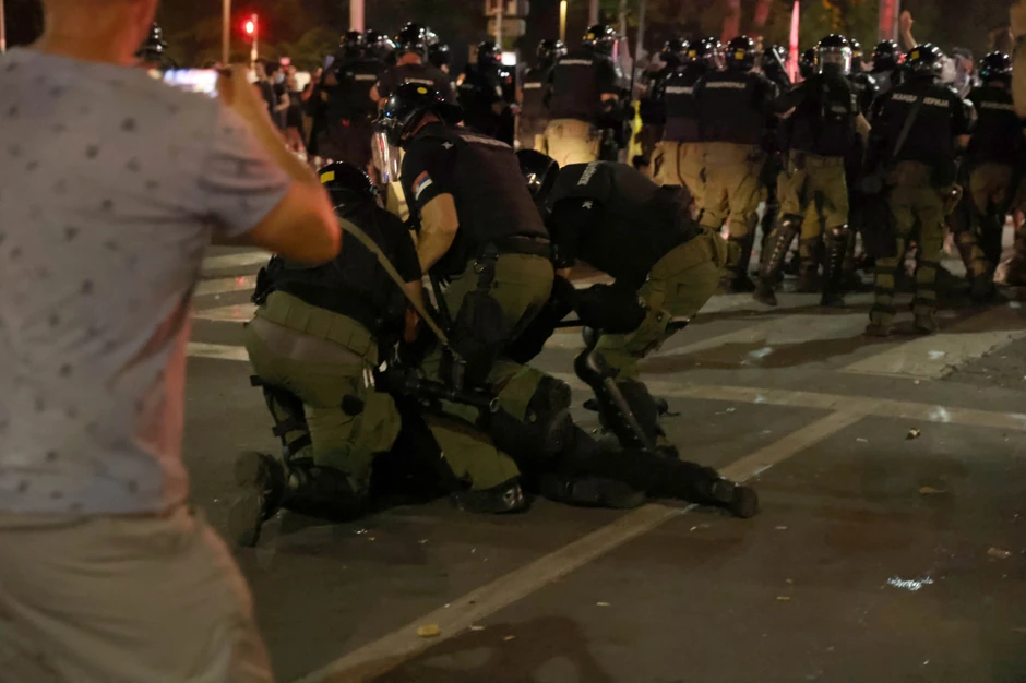 Beograd protest studenti vidovdan incidenti