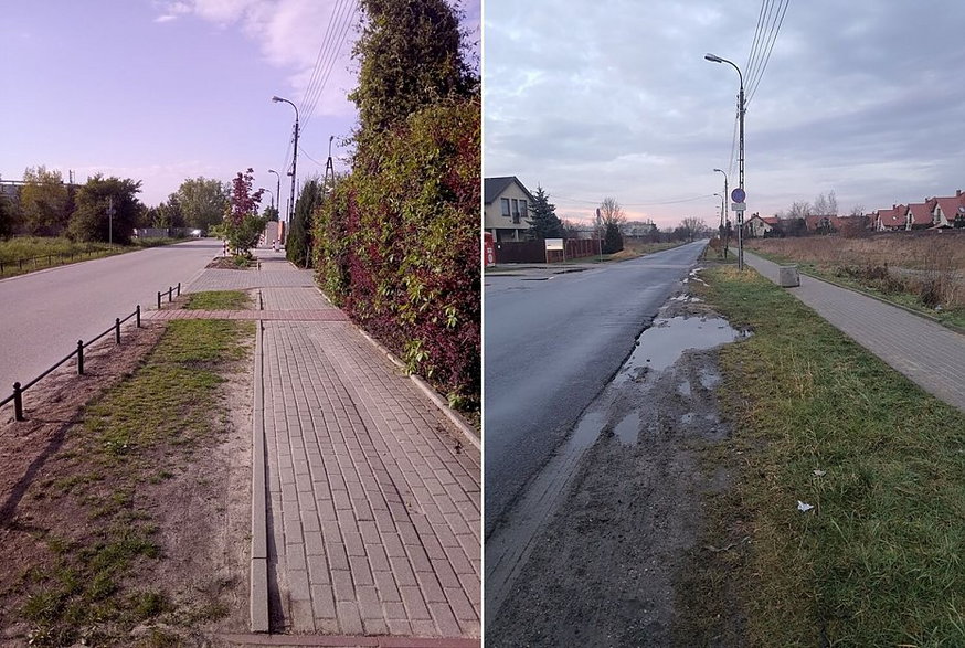 Na ul. Zaułek ścieżka rowerowa bardzo by się przydała, źródło: bo.um.warszawa.pl