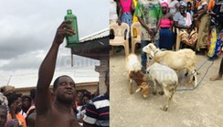 Chiefs perform ritual for Ghanaian man who slept with his 3 daughters