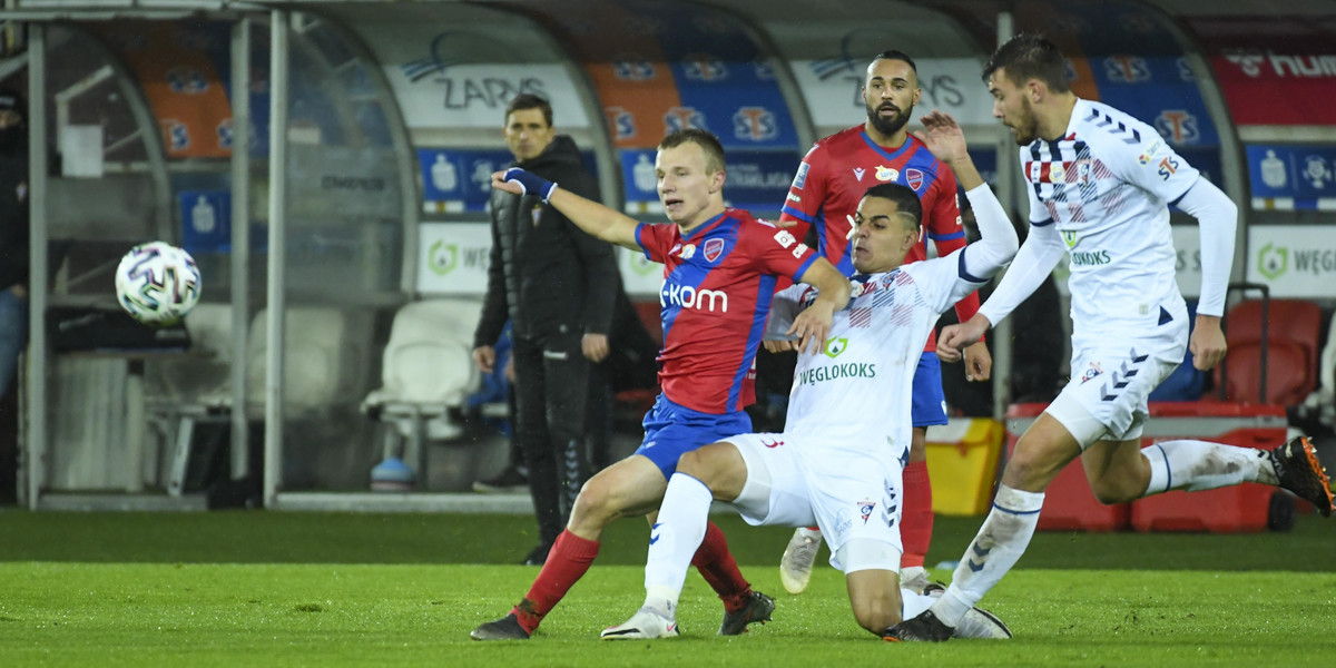 Raków Częstochowa wygrał w Zabrzu 3:1