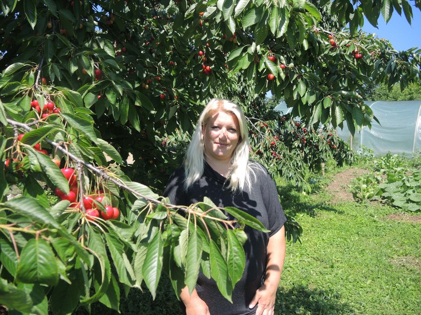 Ne libi se nijednog posla: Sanja na svom imanju u Sevojnu
