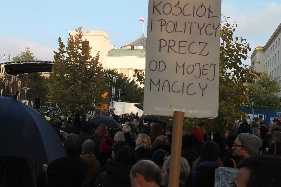 Strajk Kobiet Czarny Protest Sejm. Piotr Halicki 15