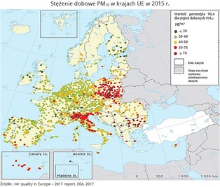 Druzgocący raport NIK o smogu: Polska jest czarnym punktem na mapie Europy