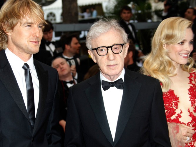 Owen Wilson, Woody Allen i Rachel McAdams