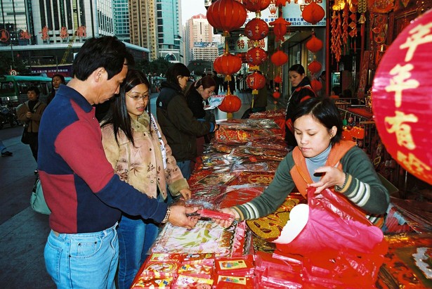 Rynek w Shenzhen. Fot. Bloomberg