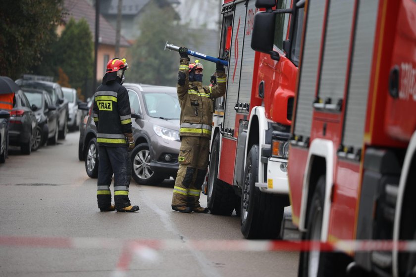 Wybuch gazu w wielopokoleniowej rodzinie strażaków