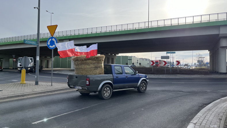 Protest rolników w Białymstoku