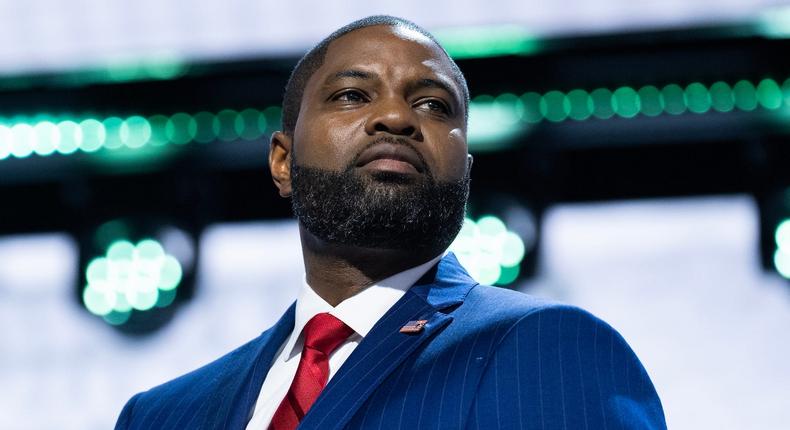 Rep. Byron Donalds failed to file timely disclosure reports for stocks he traded in 2022 and 2023.Tom Williams/CQ-Roll Call via Getty Images