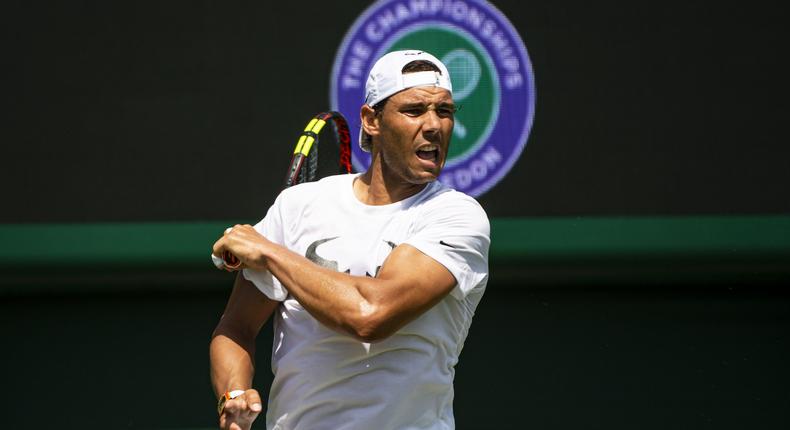 Rafael Nadal looks forward to a competitive outing at WImbledon 