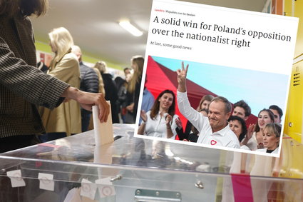 Brytyjski tygodnik zachwyca się wyborami w Polsce, ale pisze o problemach Tuska
