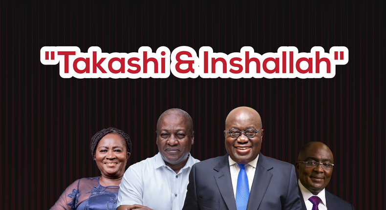 Takashi & Inshallah: Ghana’s two biggest political parties fake oblivion around results