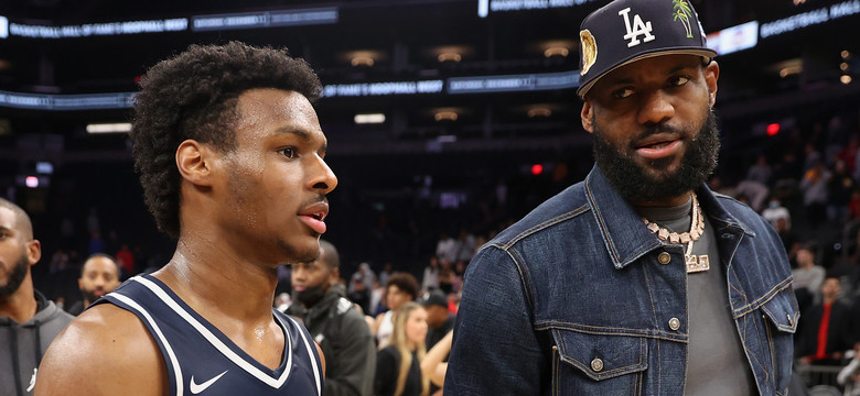 LeBron James chce grać w NBA z synem. "Gdzie będzie on, tam i ja"