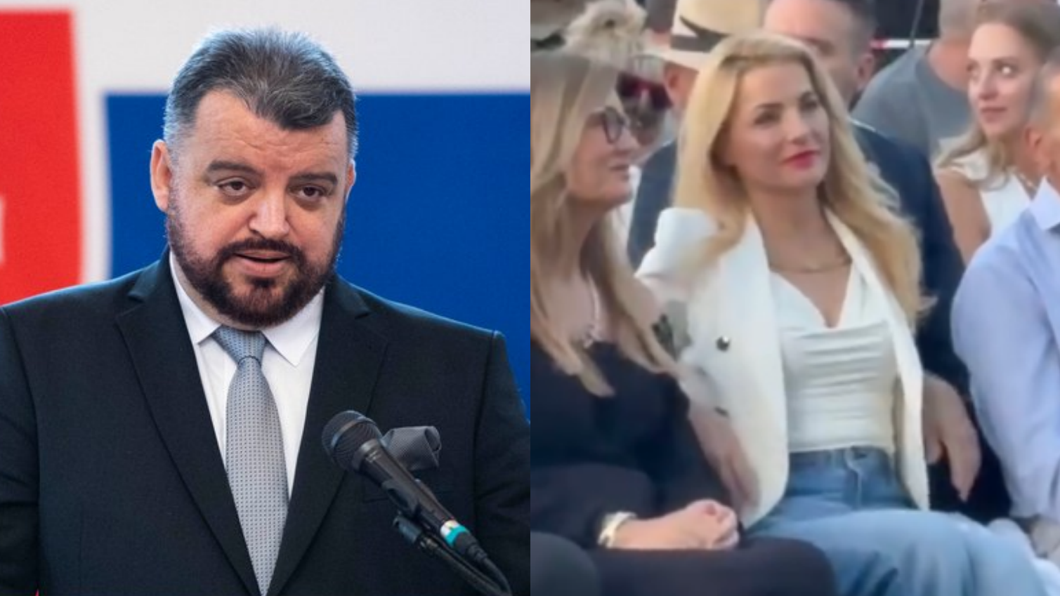 Ficov exporadca Eduard Chmelár a ministerka kultúry Martina Šimkovičová.