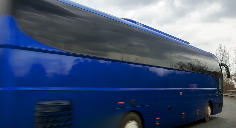 The Greyhound bus offers a cheaper alternative into the city if tourists don't mind the open road.