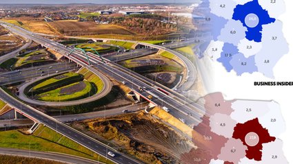 Mapa polskiej gospodarki. Okazało się, które części kraju wnoszą najwięcej i co stanowi o ich sile 
