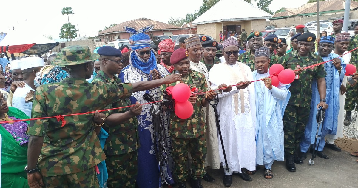 Nigerian Army inaugurates 3km access road, others in Nasarawa - Vimarsana News