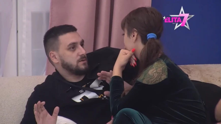 Lazar Čolić Zola i Miljana Kulić (Foto: Screenshot TV Pink)