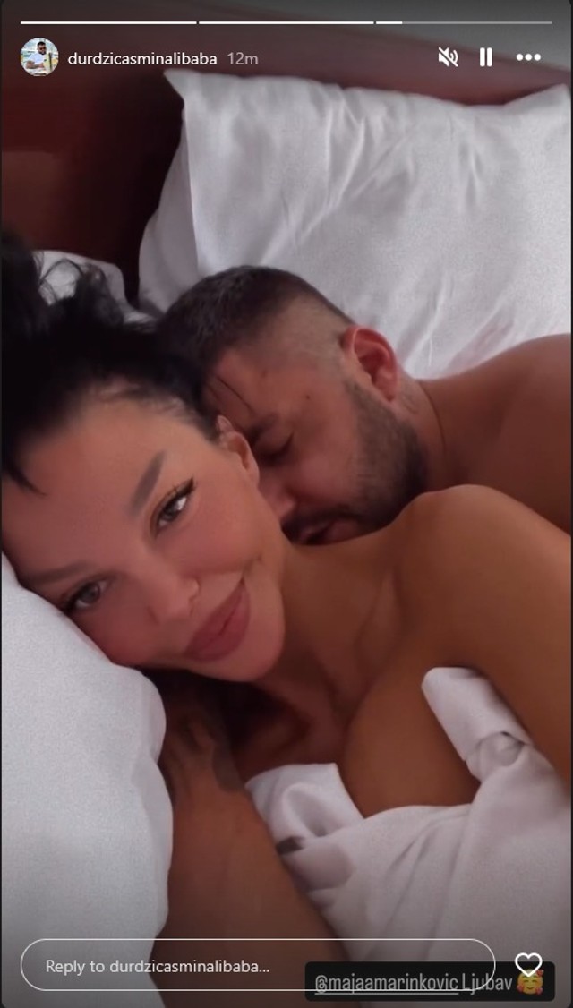 Maja Marinković i Asmin Durdžić FOTO: Instagram