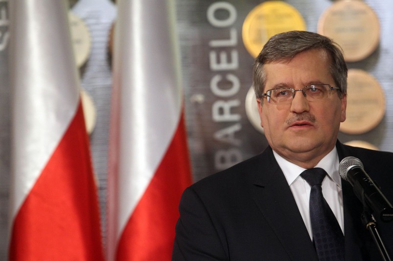 Prezydent Polski Bronisław Komorowski