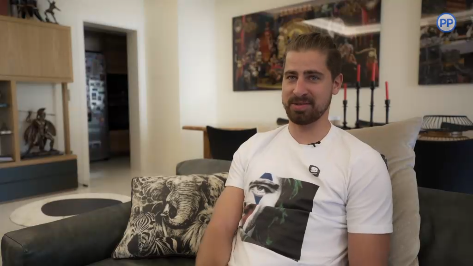 Peter Sagan ukázal, ako vyzerá jeho byt v Monaku.