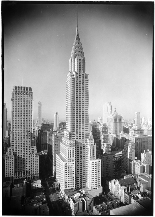 Chrysler Building z 1930 r. w Nowym Jorku