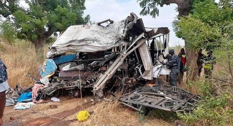 Un violent accident a occasionné la mort d'au moins 39 personnes, dans la nuit du samedi 7 au dimanche 8 janvier 2023, à Kaffrine (centre-ouest du Sénégal).