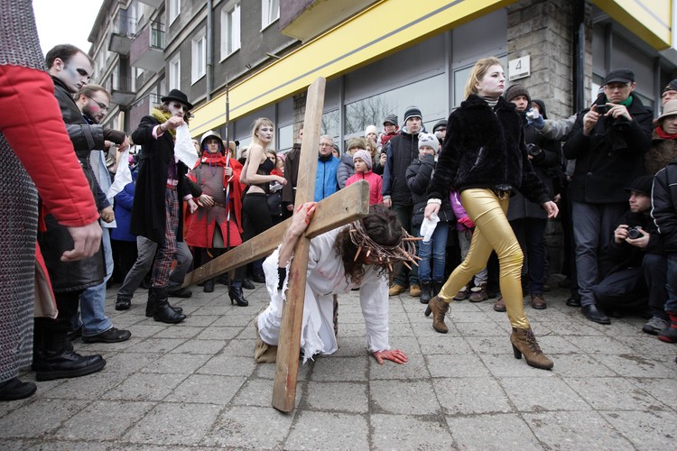 Misterium Męki Pańskiej na ulicach Gdańska