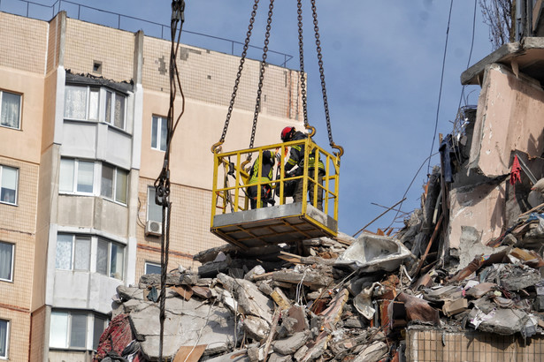 Zniszczenia w Odesssie