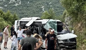 Saobraćajna nesreća na putu Kotor-Nikšić