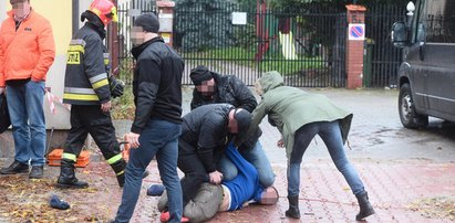 Nalot na sklep z dopalaczami. Policjanci zobaczyli czarny dym