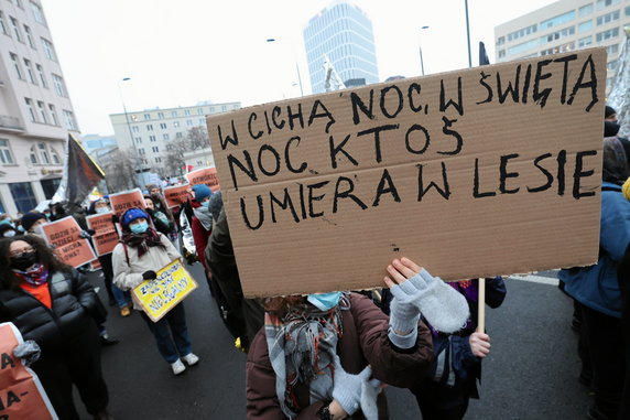 Demonstranci przeszli z pl. Unii Lubelskiej pod Sejm