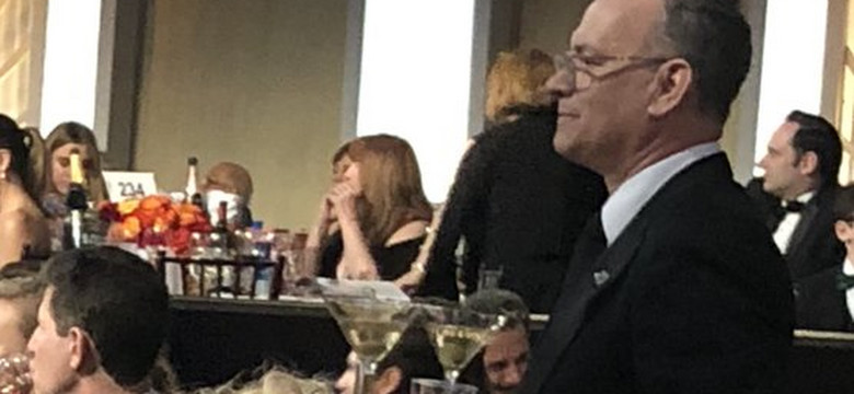 Złote Globy 2018: Tom Hanks został kelnerem
