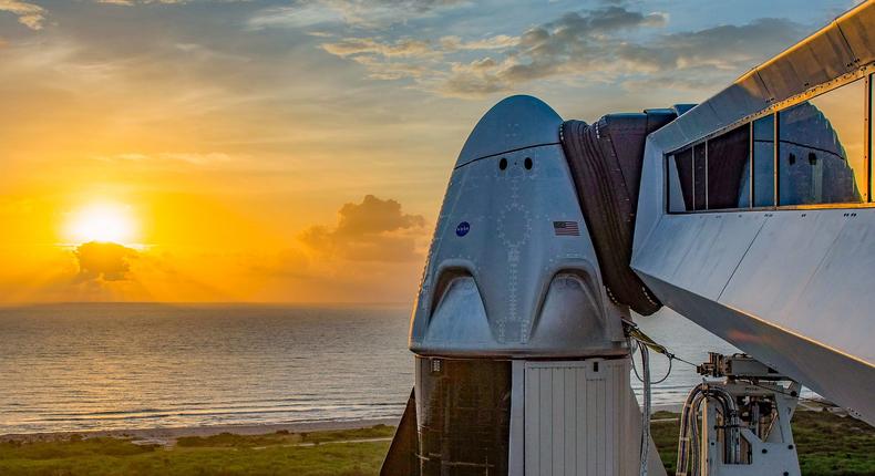 spacex crew dragon falcon 9 rocket launchpad lc39a kennedy space center demo2 demo 2 mission may 22 2020 49934682271_fd6a31becc_o