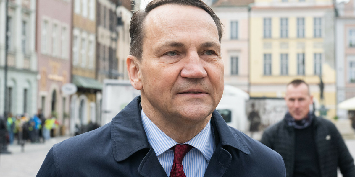 Minister Radosław Sikorski