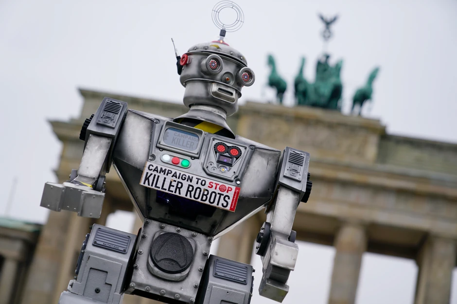 Kampanja protiv robota ubica, protest u Berlinu 2019.