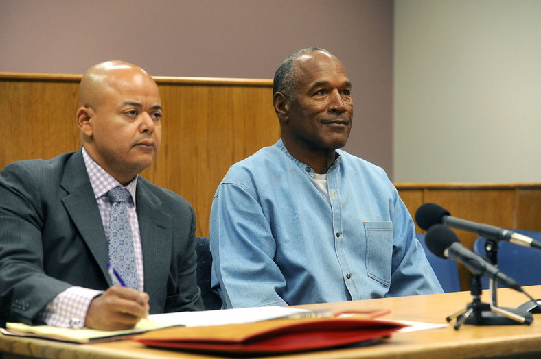 O.J. Simpson i Malcolm LaVergne w 2017 r.