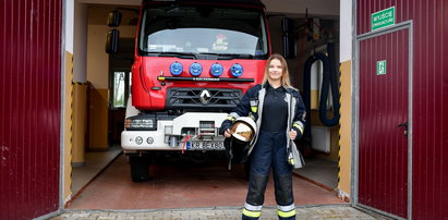 Oto jedyna kobieta strażak w Krakowie