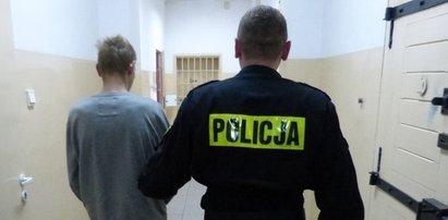 Rabuś recydywista w rękach policji