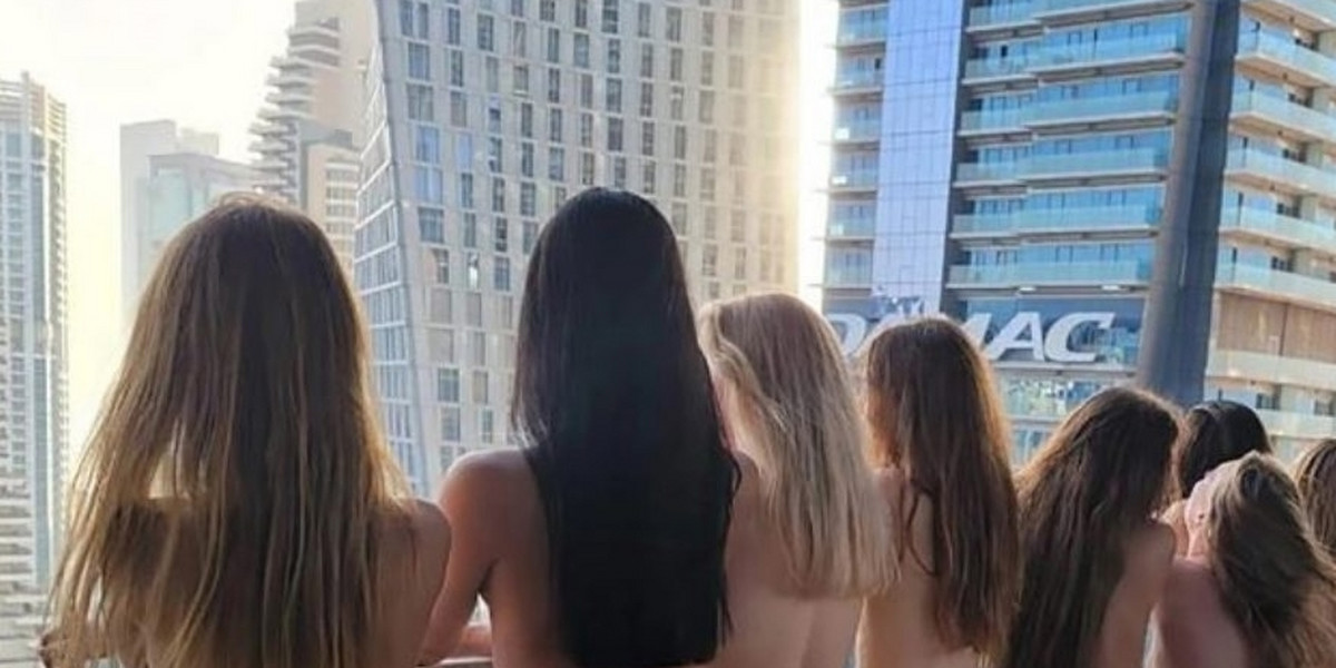Modelki pozowały nago w Dubaju. Trafiły do aresztu. Opowiedziały o piekle, jakie przeżyły