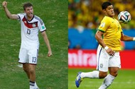 Thomas Müller Hulk Niemcy Brazylia