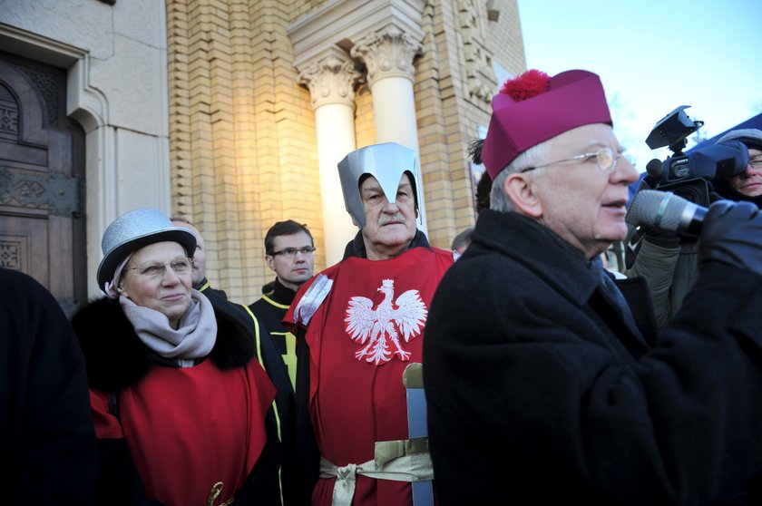 Orszak w święto Trzech Króli w Łodzi