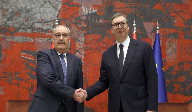 Poseta predsednika Švajcarske Konfederacije Gi Parmelana