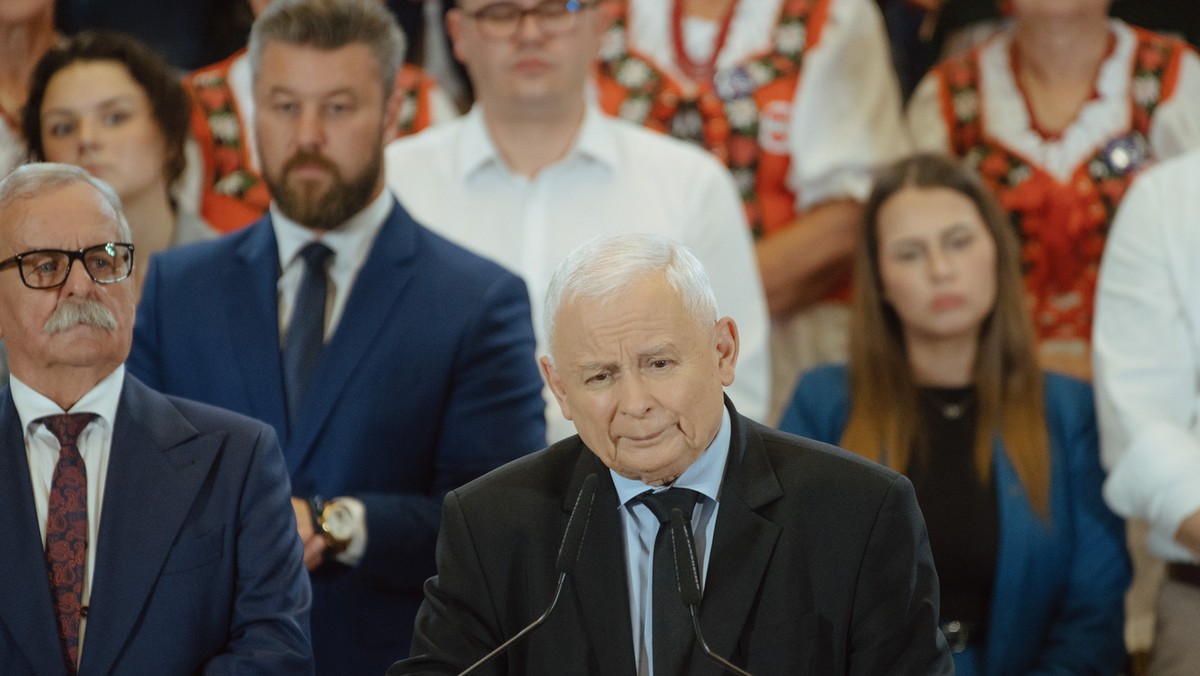 Jarosław Kaczyński w Elblągu